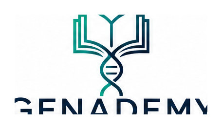 Genademy stacked lockup